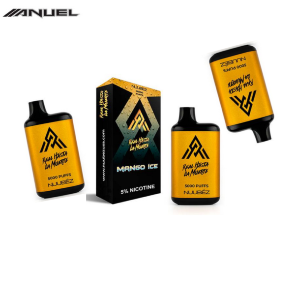 Nuubez Anuel 5000 Puffs Vapes (10und x pack)